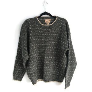 Charcoal outdoor original Woolrichs sweater